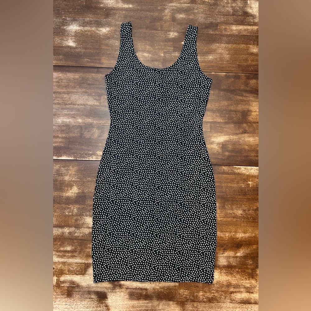 Miss Juli Black and White Star Dress